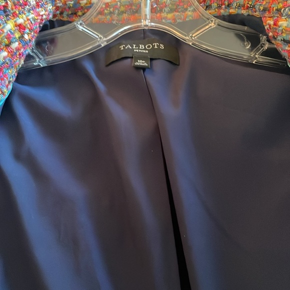 Talbots Multicolor Tweed Blazer - Picture 10 of 10